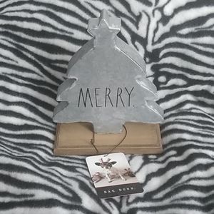 Rae Dunn MERRY Christmas Tree Decor